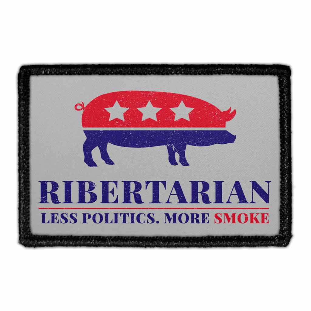 Ribertarian - Removable Patch