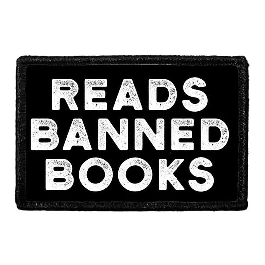 Reads Banned Books - Removable Patch
