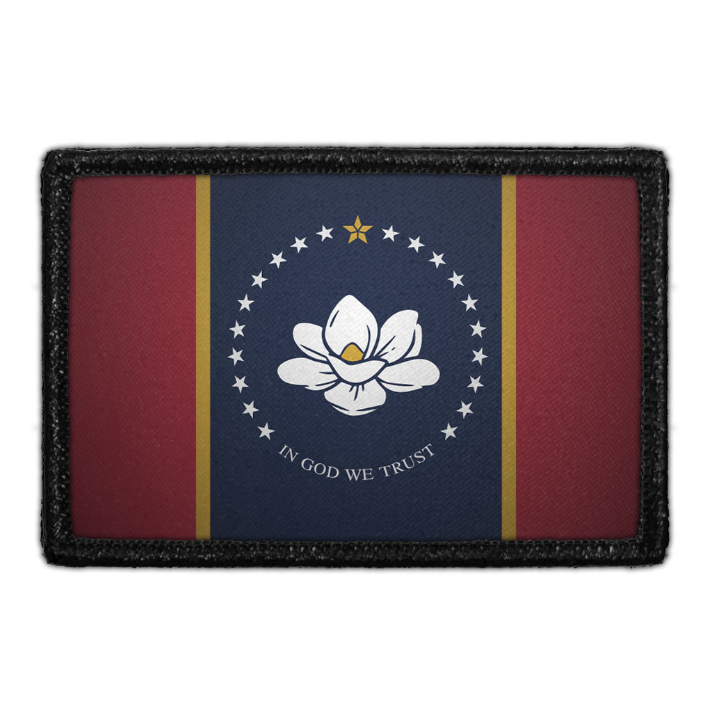 Mississippi State Flag - New - Color - Removable Patch