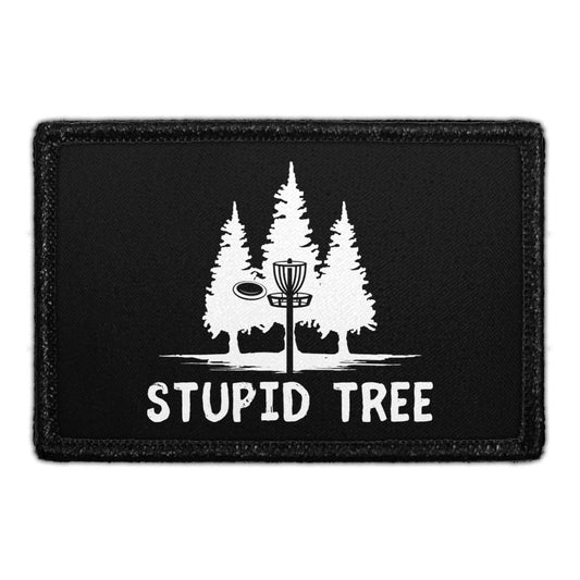 Stupid Tree - Disc Golf - Removable Patch