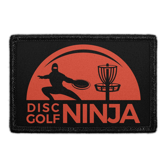 Disc Golf Ninja - Removable Patch