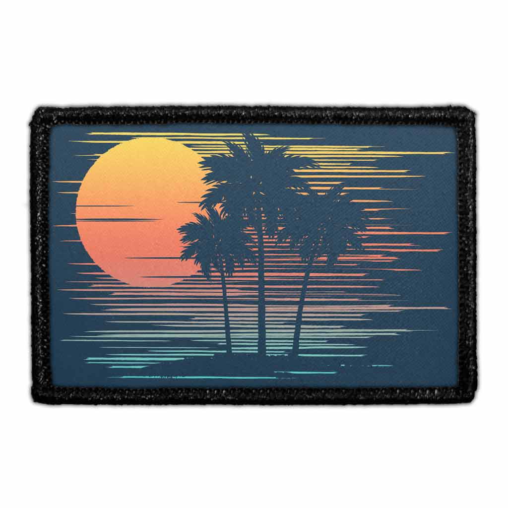 Palm Tree Vibes - Removable Patch