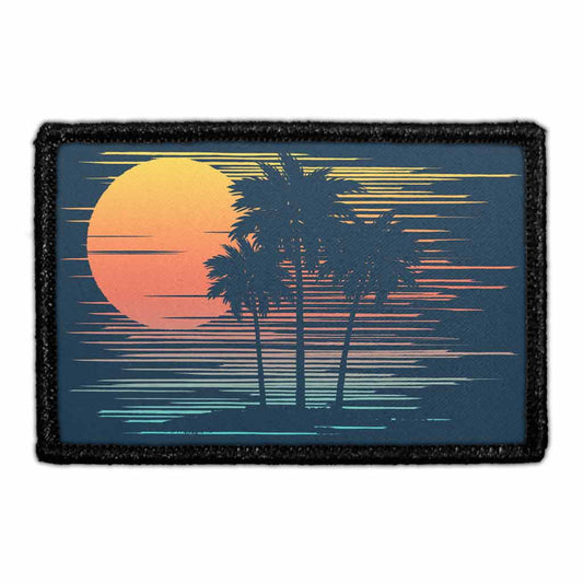 Palm Tree Vibes - Removable Patch