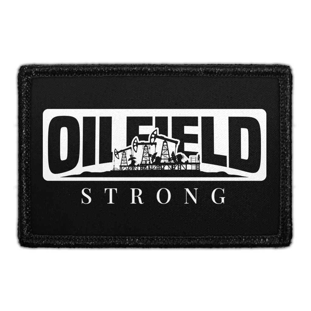 Oil Field - Strong - Removable Patch