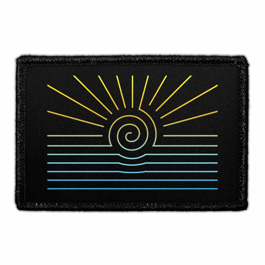 Sun And Sea Geometric - Removable Patch