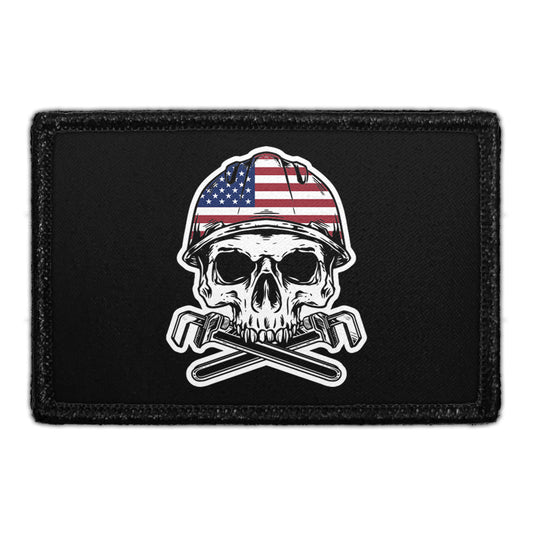 Roughneck - US Skull & Wrenches - Removable Patch