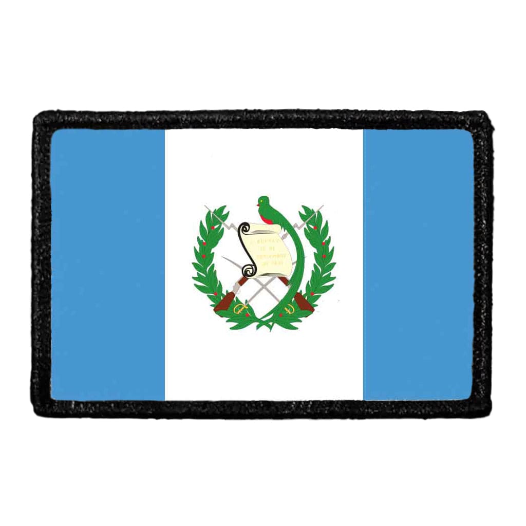 Guatemala Flag - Color - Removable Patch