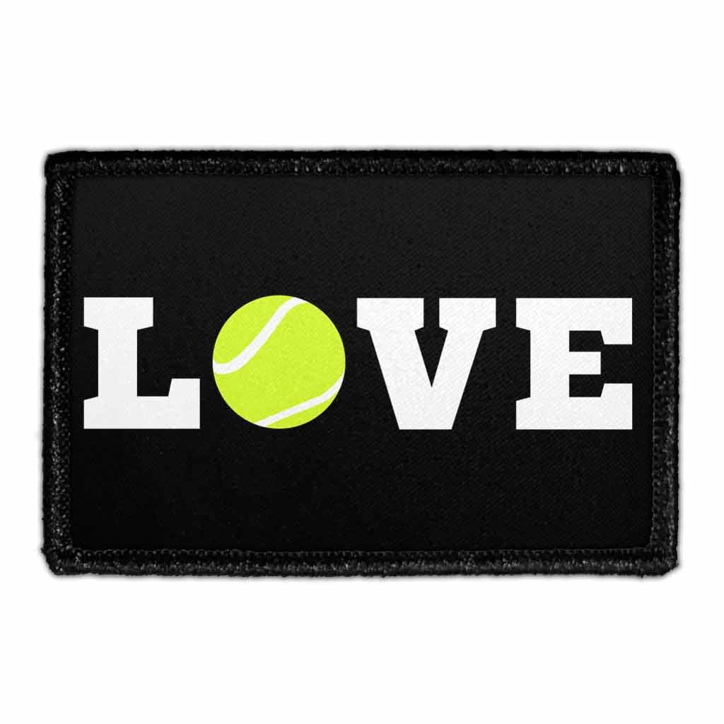 Love - Tennis - Removable Patch