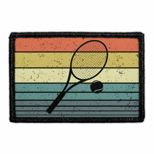 Tennis Sunset - Removable Patch