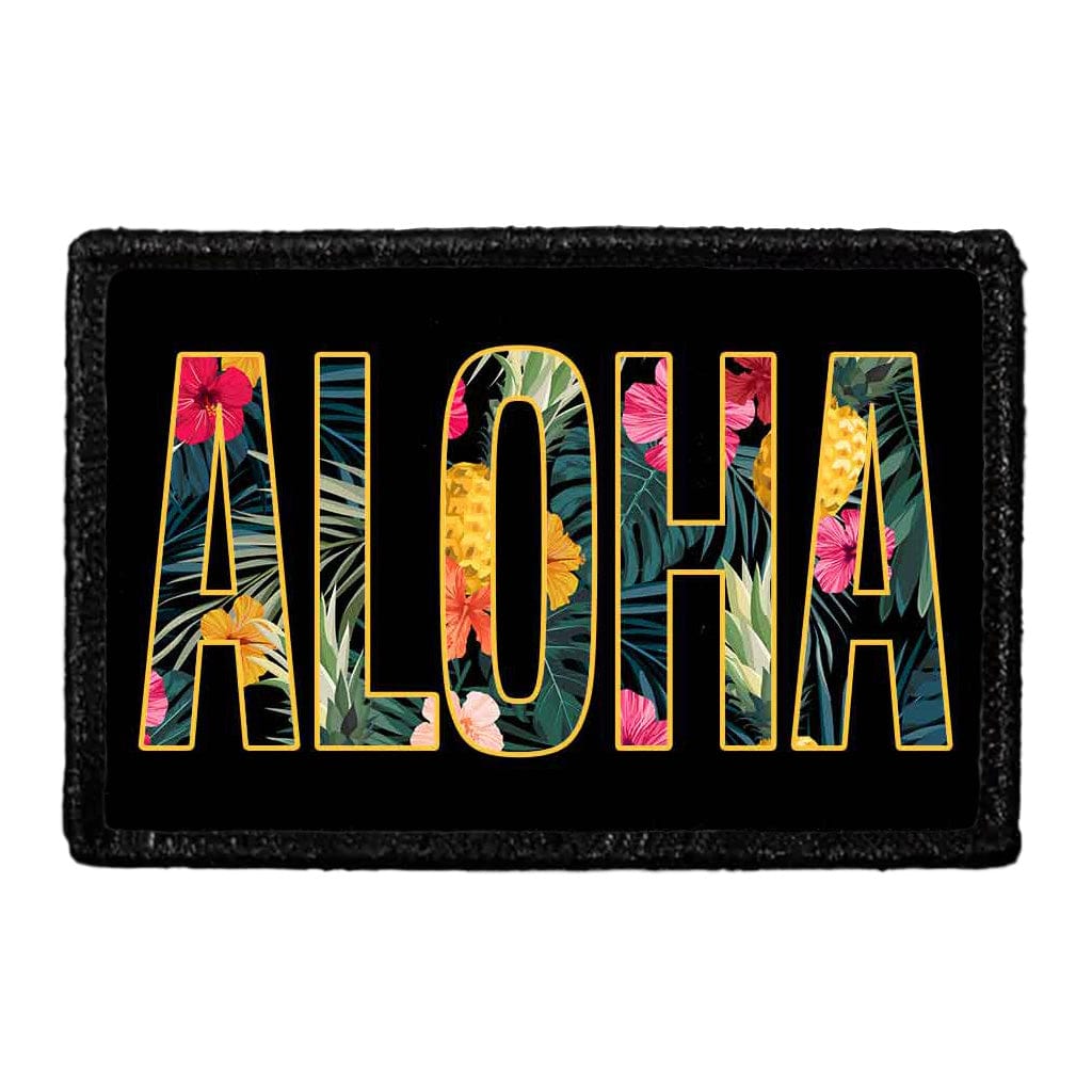 Aloha - Floral - Removable Patch