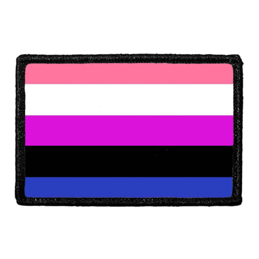 Genderfluid Pride Flag - Removable Patch