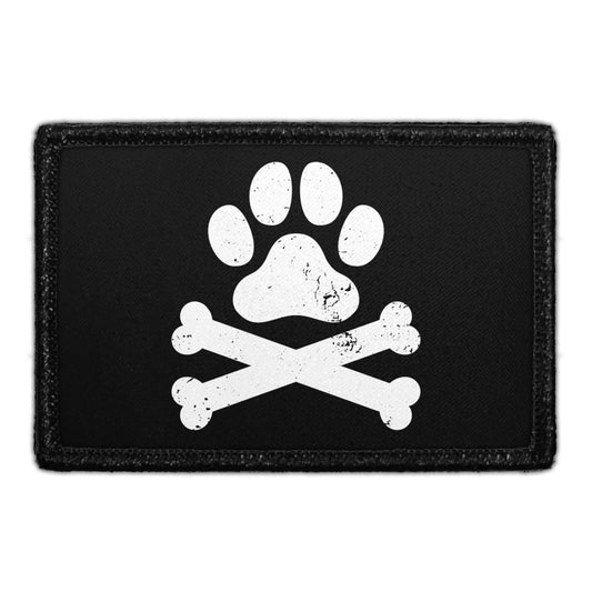 Dog - Jolly Roger - Removable Patch