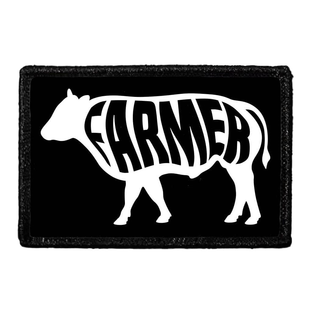 Farmer - Cow - Removable Patch