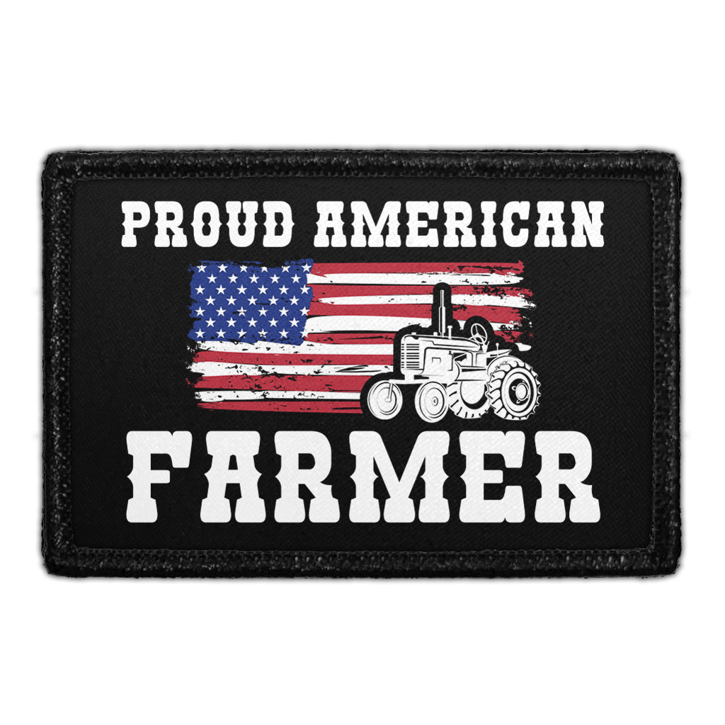 Proud American Farmer - Removable Patch