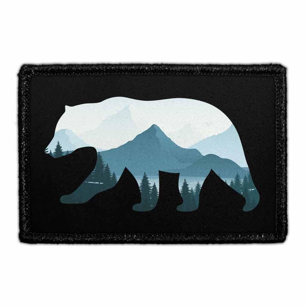 Bear - Mountains - Removable Patch
