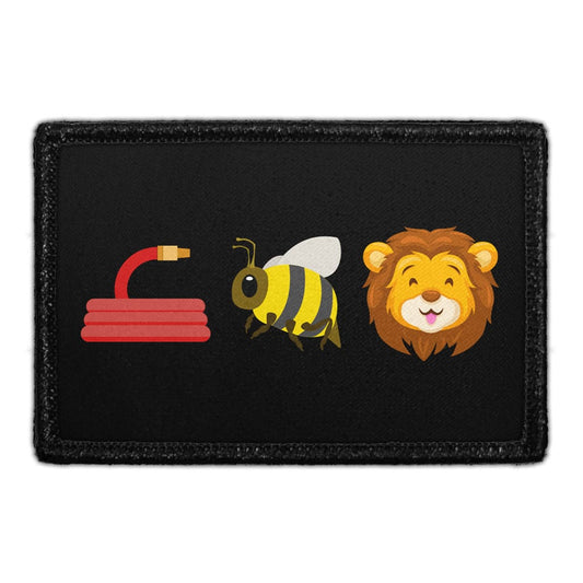 Hoe's Bee Lion  - Removable Patch