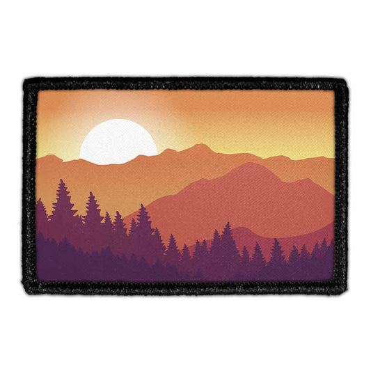 Smokey Mountain Sunset - Removable Patch