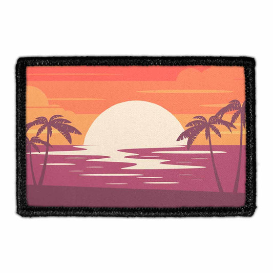 Tropical Sunset - Removable Patch