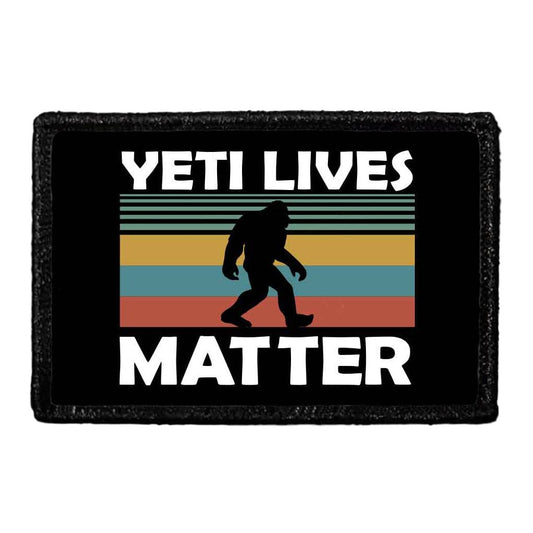 Yeti Lives Matter - Removable Patch