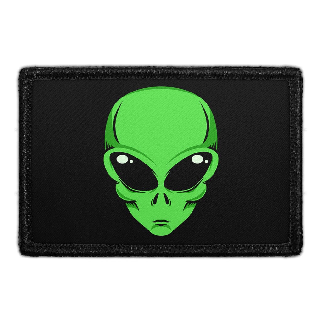 Alien Head - Removable Patch