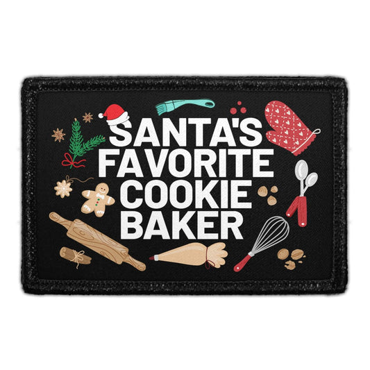 Santa's Favorite Cookie Baker - Removable Patch