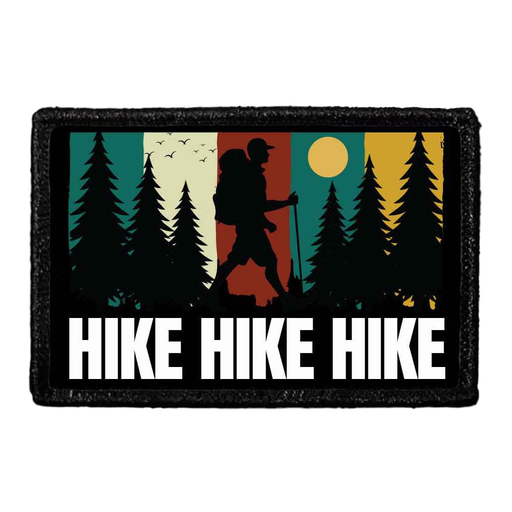 Hike Hike Hike - Removable Patch