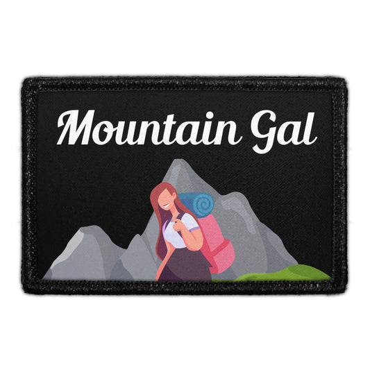 Mountain Gal - Removable Patch