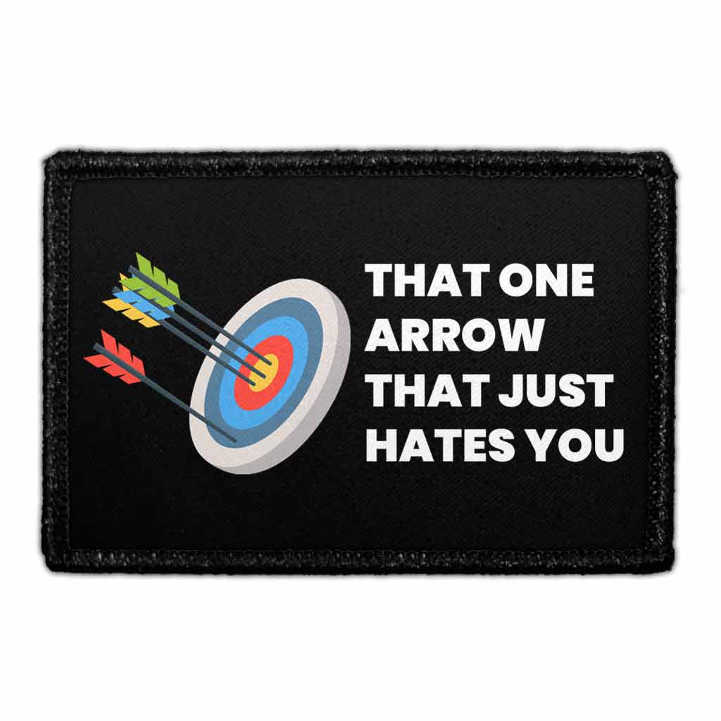 That One Arrow That Just Hates You - Removable Patch