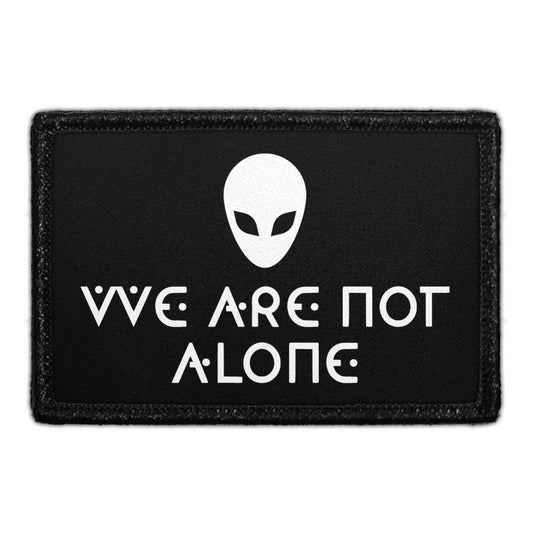 Alien Head - We Are Not Alone - Removable Patch
