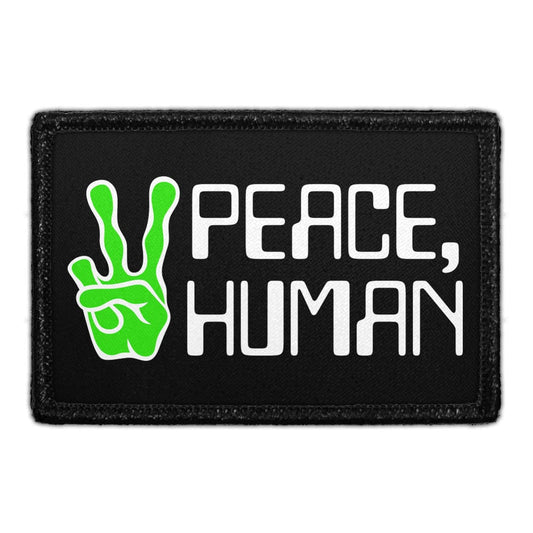 Peace, Human - Removable Patch