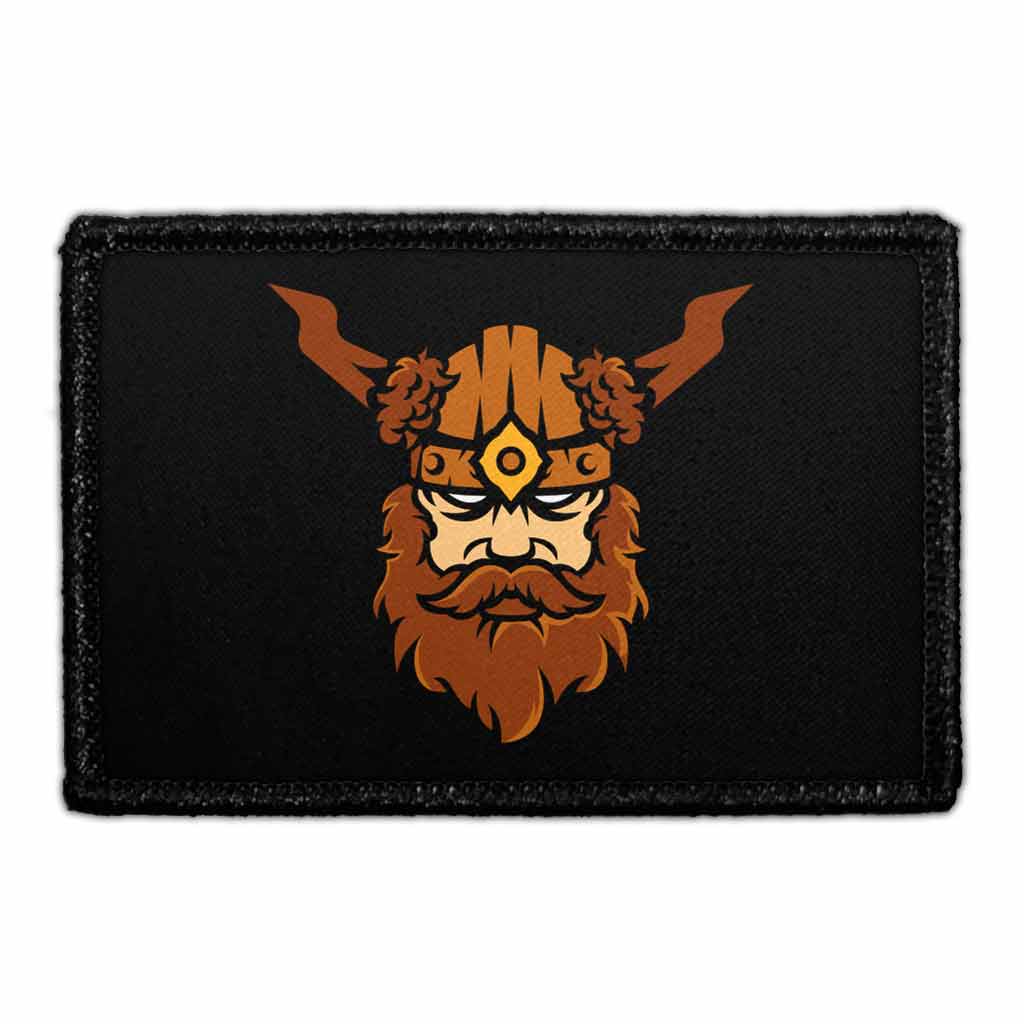 Viking Head - Removable Patch