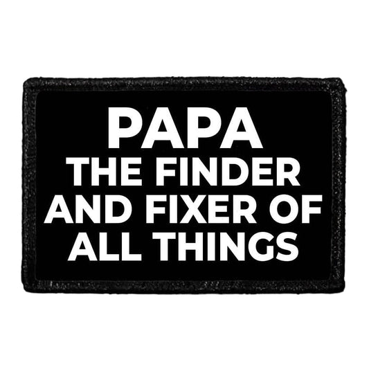 PAPA - The Finder And Fixer Of All Things - Removable Patch