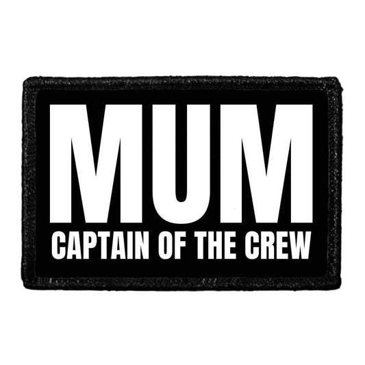 MUM - Captain Of The Crew - Removable Patch