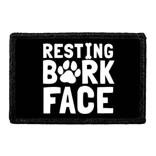 Resting Bark Face - Removable Patch
