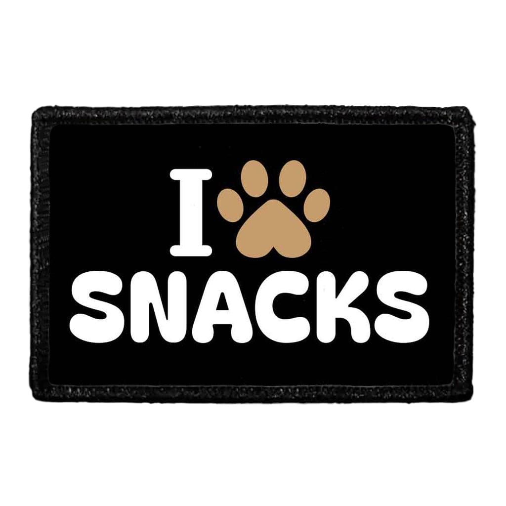 I Love Snacks - Removable Patch