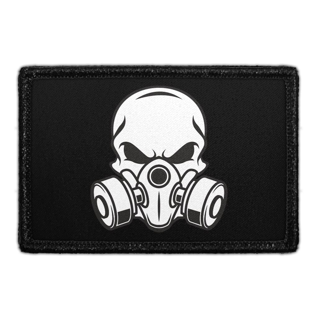 Gas Mask Skull - Removable Patch