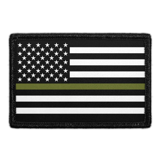 Flag Patch - Military - Removable Patch