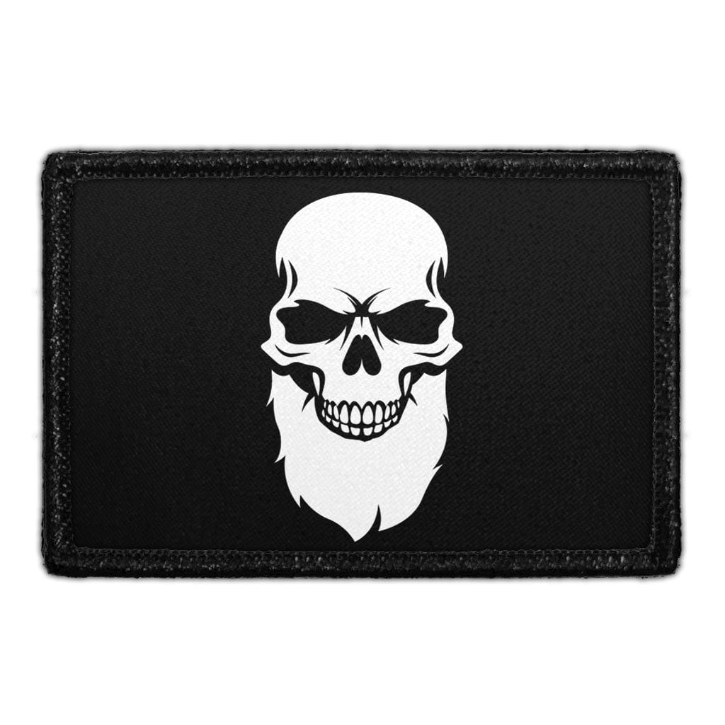 Bearded Skull - Removable Patch