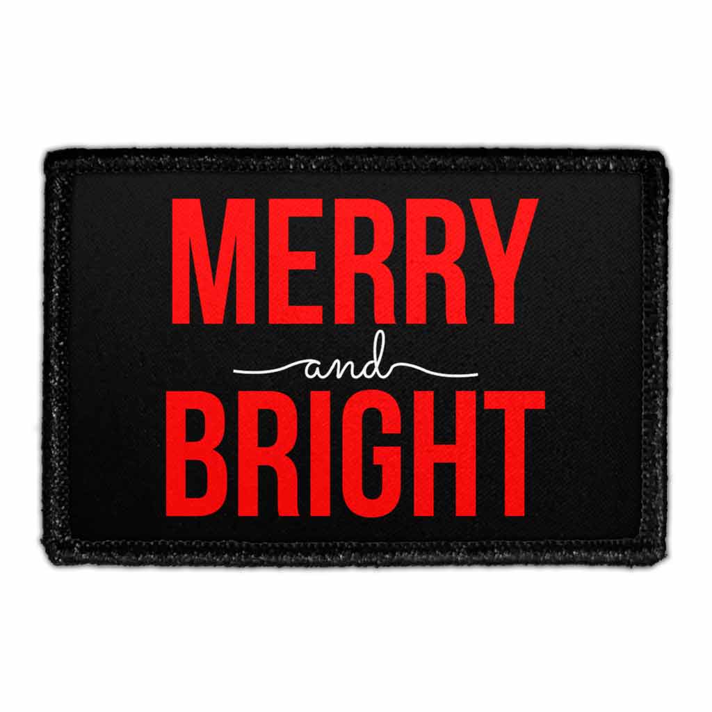Merry and Bright - Removable Patch