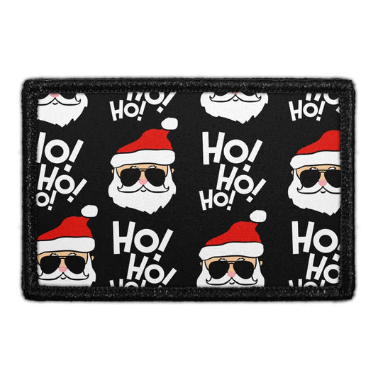 Ho Ho Ho with Santa - Removable Patch