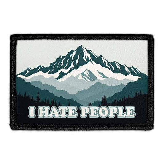 I Hate People - Mountains - Removable Patch