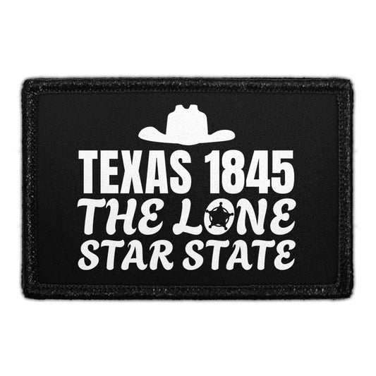 Texas 1845 The Lone Star State - Removable Patch