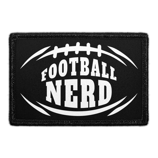 Football Nerd - Removable Patch