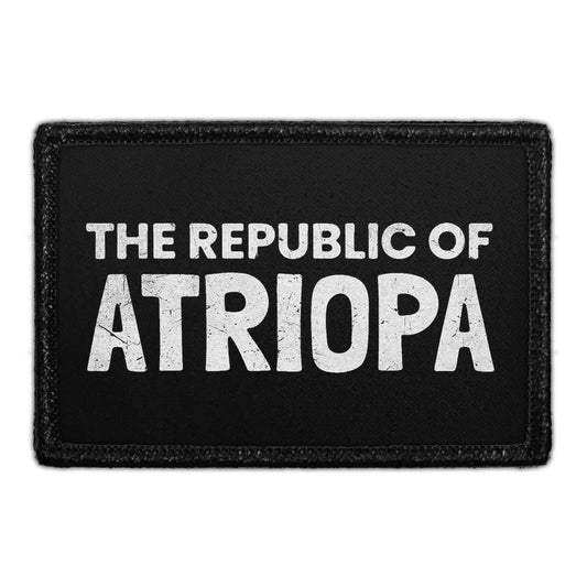 The Republic Of Atropia - Distress - Removable Patch