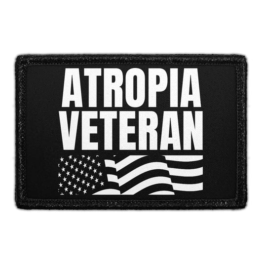 Atropia Veteran - US Flag - Removable Patch