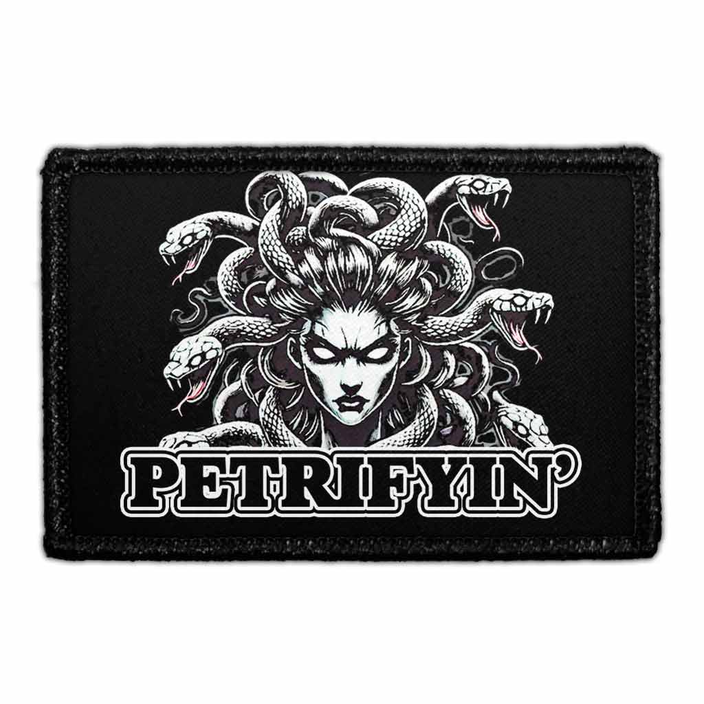 Petrifyn' - Medusa - Removable Patch