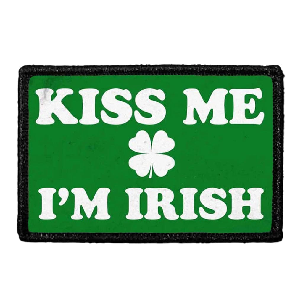 Kiss Me I'm Irish - Green Background - Patch