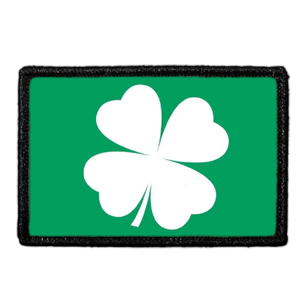 Four Leaf Clover - White - Patch
