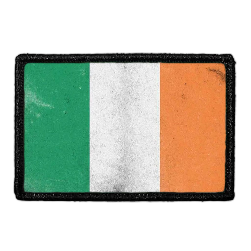 Ireland Flag - Distressed - Removable Patch