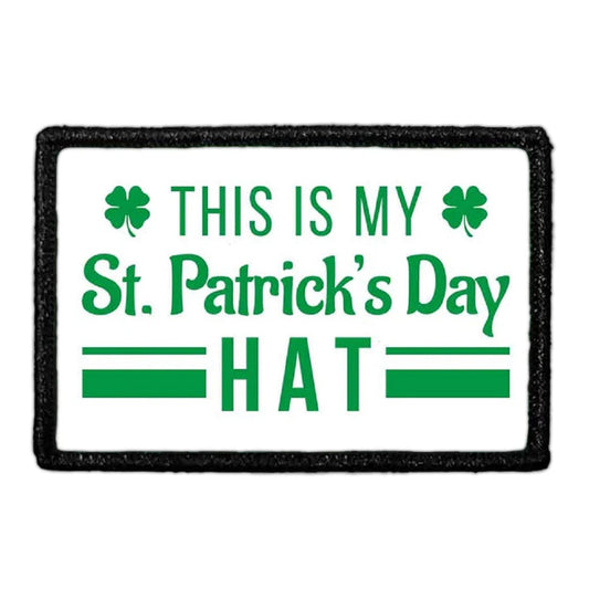 This Is My St. Patrick's Day Hat - Shamrock - Patch